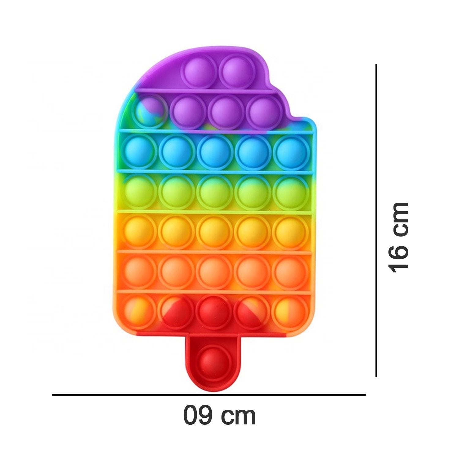 4716 Ice Cream Candy Shape Pop Fidget Toy Push Pop Bubble Fidget Sensory Toy for Kids and Adults Fidget Popper Stress Reliever Sensory Fidget Poppers 4716 Ice Cream Candy Shape Pop Fidget Toy Push Pop Bubble Fidget Sensory Toy for Kids and Adults Fidget Popper Stress Reliever Sensory Fidget Poppers